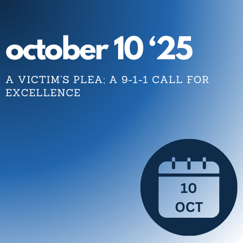 "A Victim's Plea; a 9-1-1 for Excellence" Frankfort, IN 10/10/2025